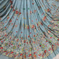 LaVante Fashion  A40 Dyeable Georgette Fabric with Embroidery Work