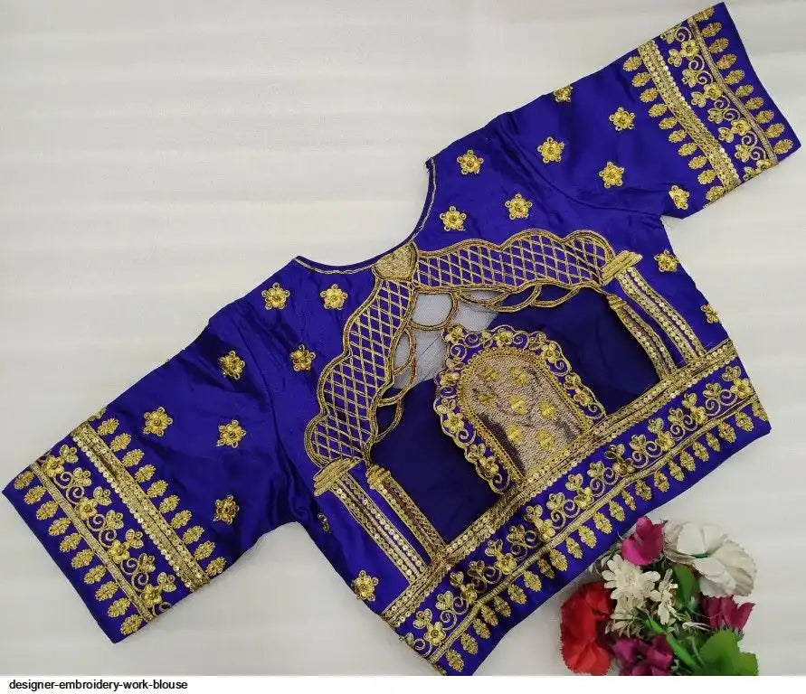 DESIGNER EMBROIDERY WORK BLOUSE