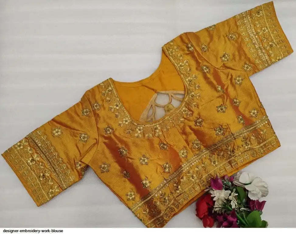 DESIGNER EMBROIDERY WORK BLOUSE
