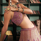 Delicate Lilac Silk Bridal Lehenga Choli with Exquisite Embroidery - LaVante Fashion
