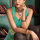 Graceful Firozi Silk Bridal Lehenga Choli Featuring Detailed Embroidery - LaVante Fashion