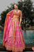 Lehenga Choli de seda de diseñador en color azul turquesa, lista para usar, con brillo y detalles de espejo
