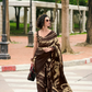 Premium Japan Satin Silk Saree – Smooth, Heavy-Drape & Luxurious Feel - LaVante Fashion