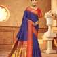 Pure Paithani Silk Saree with Traditional Zari Weaving