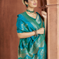 Pure Soft Banarasi Silk Saree with Traditional Weaving - LaVante Fashion