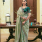 Pure Dola Silk Saree with Beautiful Lace Border - LaVante Fashion