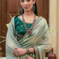 Pure Dola Silk Saree with Beautiful Lace Border - LaVante Fashion
