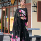 Pure Georgette Saree with Exclusive Print - LaVante Fashion