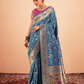 Elegant Pure Paithani Silk Woven with Timeless Zari
