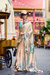 Pure Satin Shine with Signature Digital Prints Grace with a Twist - LaVante Fashion