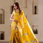 Soft Dola Silk with Foil Print and Dusty Color Matching - LaVante Fashion