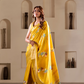 Soft Dola Silk with Foil Print and Dusty Color Matching - LaVante Fashion