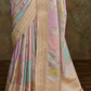 Elegant Soft Silk with Flowing Watercolor Print Design - LaVante Fashion