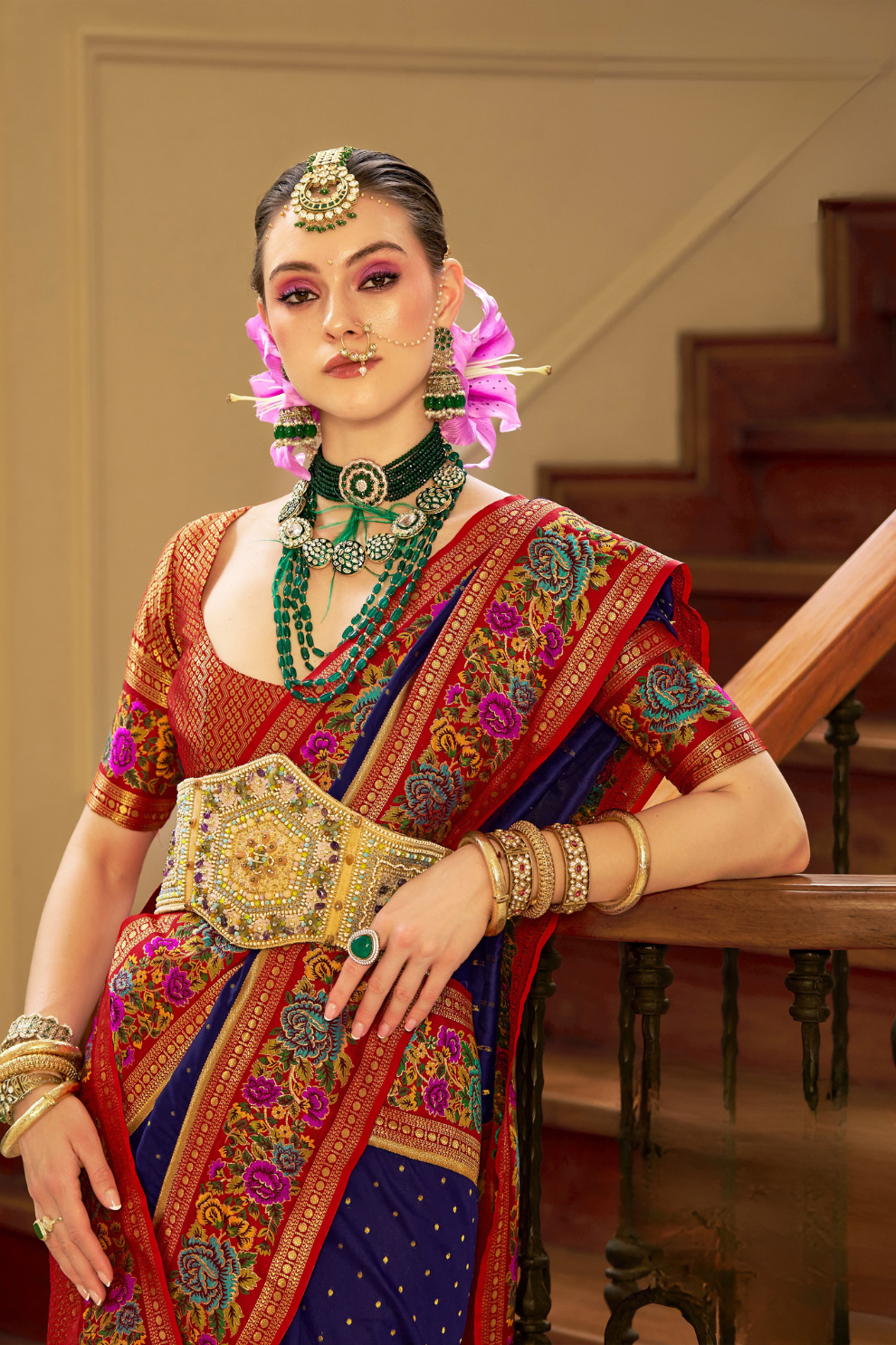 Traditional Banarasi Silk Saree for Bridal Occasions
