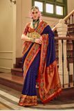 LavanteFashionZariWeavingBanarasiSilkSareeWithBlouse_28 - LaVante Fashion