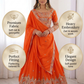 Regal Mirror and Gota Patti Work Silk Lehenga Choli