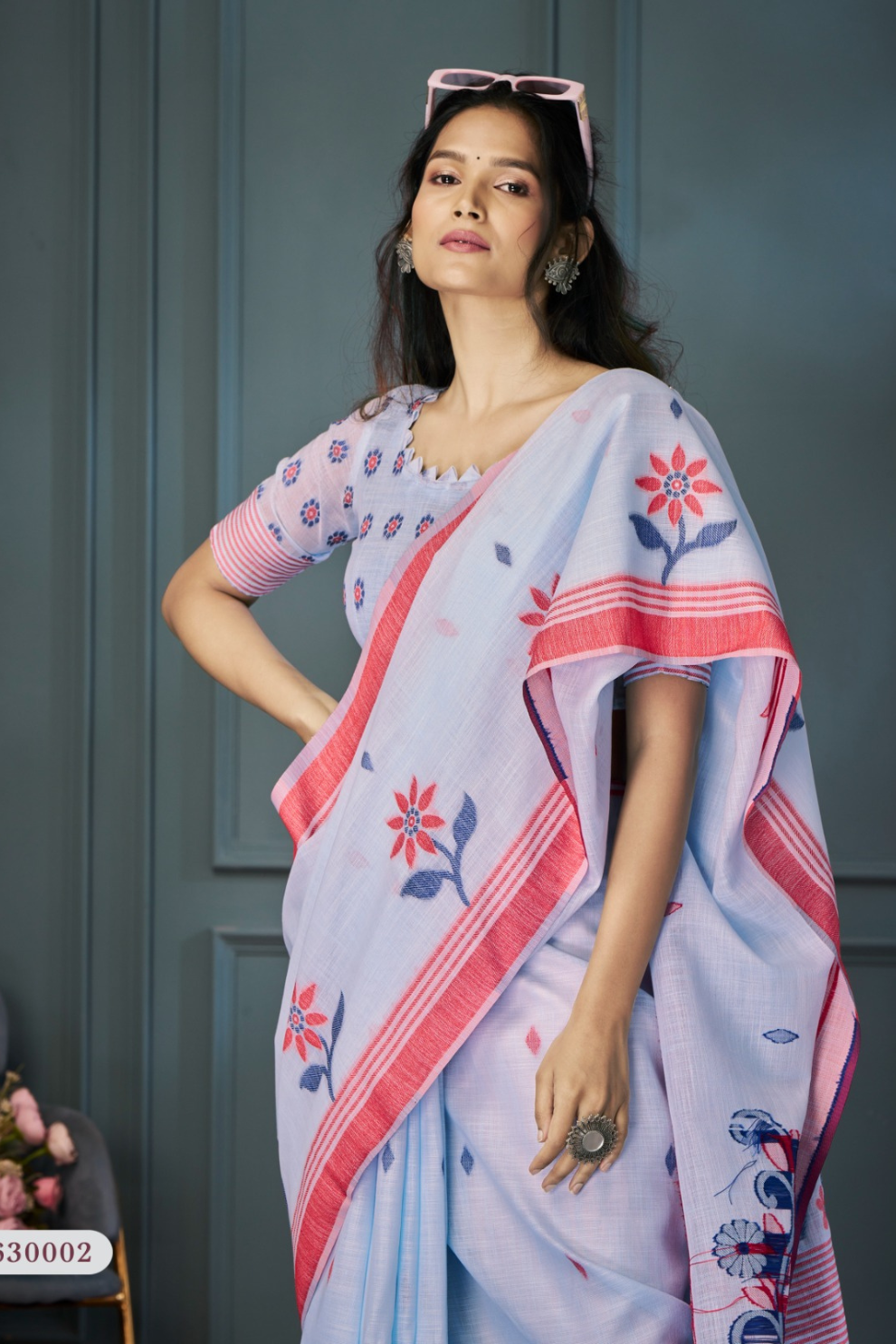Handloom Linen with Beautiful Weaving - LaVante Fashion