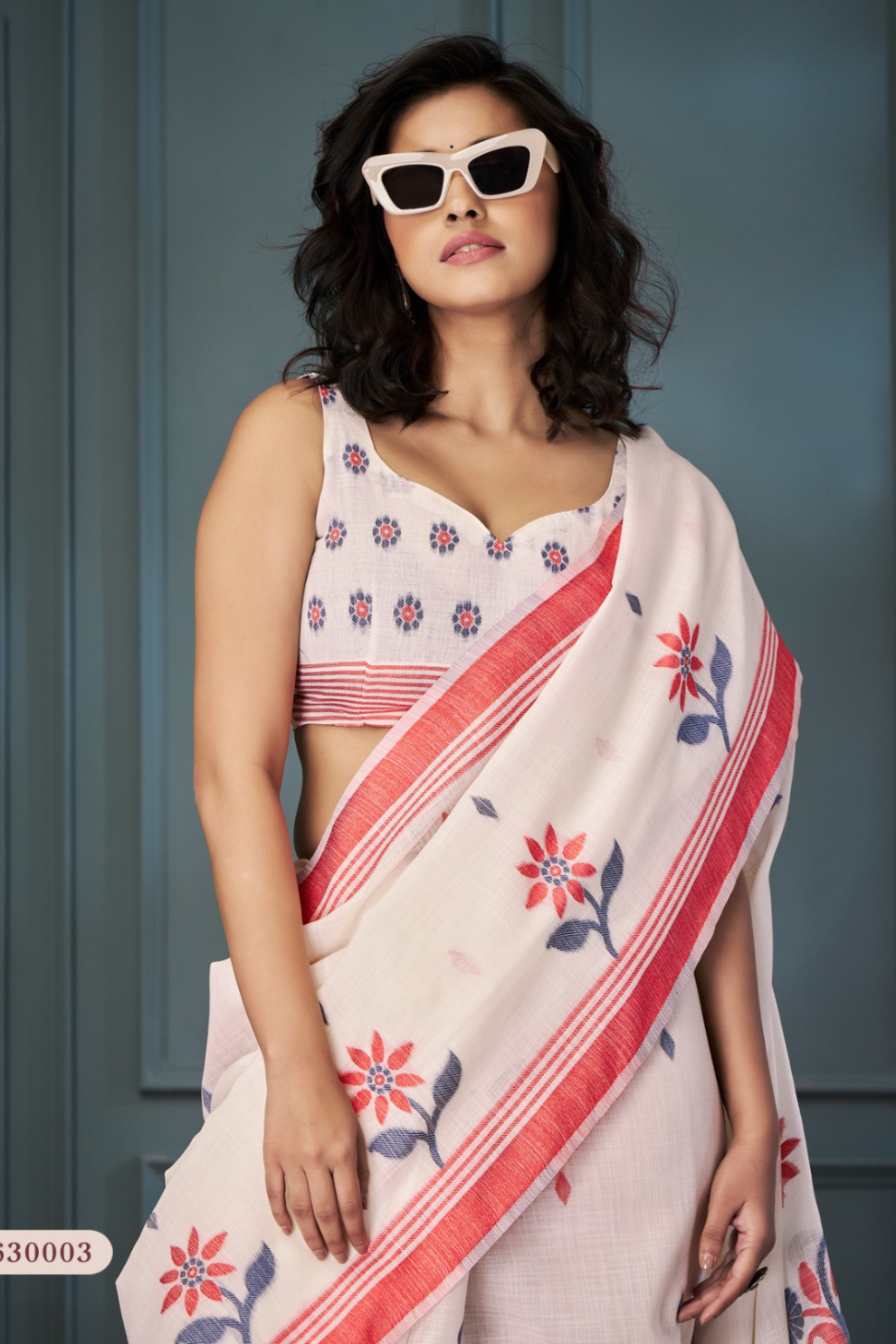 Handloom Linen with Beautiful Weaving - LaVante Fashion