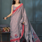 Handloom Linen with Beautiful Weaving - LaVante Fashion