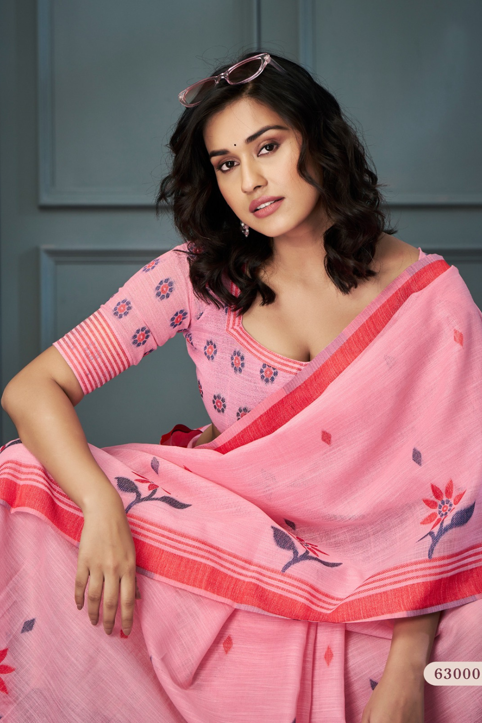 Handloom Linen with Beautiful Weaving - LaVante Fashion