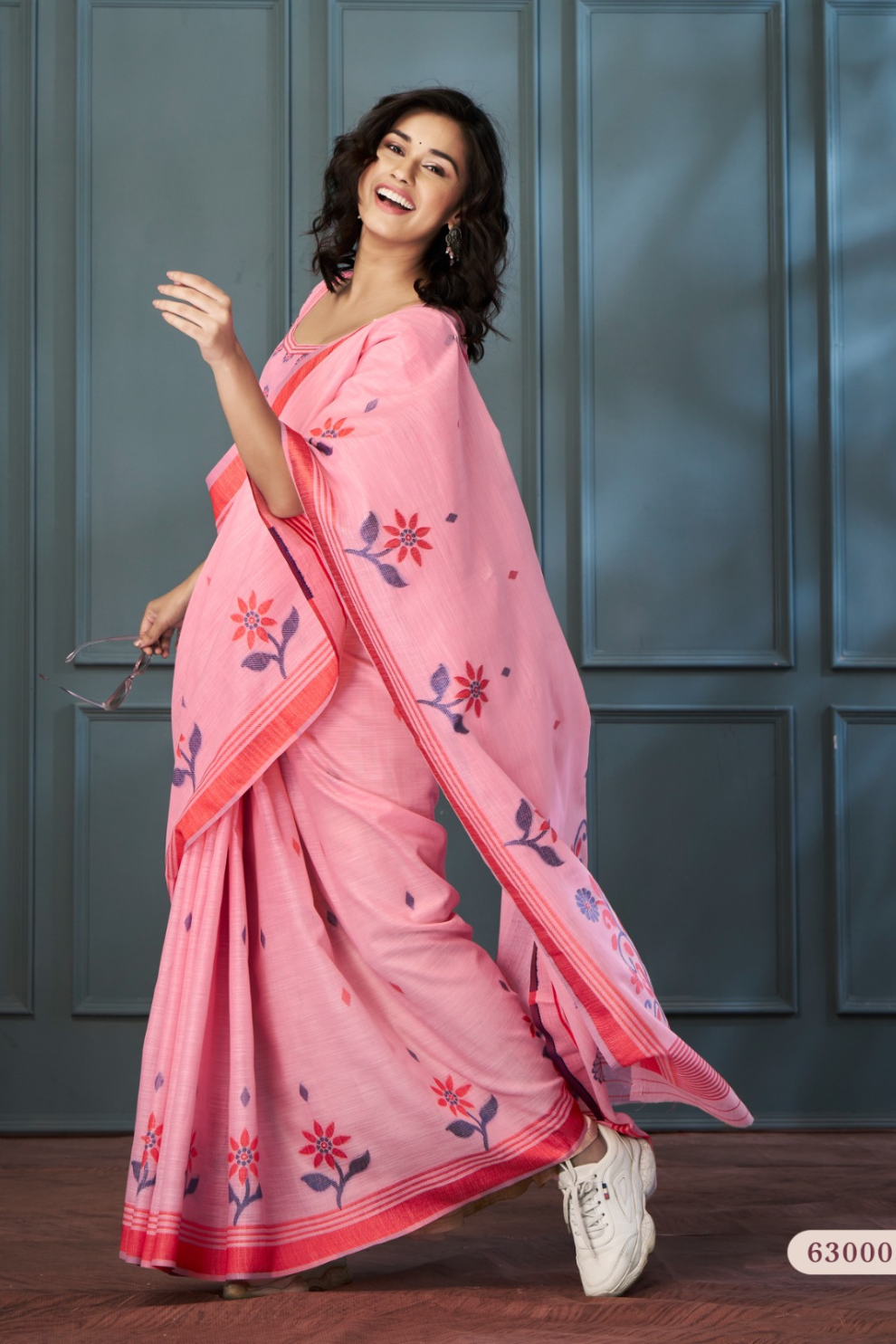 Handloom Linen with Beautiful Weaving - LaVante Fashion
