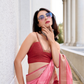 Rayon Silk Saree with Traditional Ikkat Weaving - LaVante Fashion