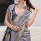 Rayon Silk Saree with Traditional Ikkat Weaving - LaVante Fashion