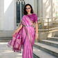 Rayon Silk Saree with Traditional Ikkat Weaving - LaVante Fashion