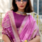 Rayon Silk Saree with Traditional Ikkat Weaving - LaVante Fashion