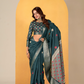 Soft Dola Silk with Foil Print and Dusty Tone Matching - LaVante Fashion