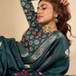 Soft Dola Silk with Foil Print and Dusty Tone Matching - LaVante Fashion