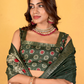 Soft Dola Silk with Foil Print and Dusty Tone Matching - LaVante Fashion
