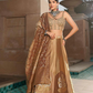 Lehenga Choli de seda de diseñador en color azul turquesa, lista para usar, con brillo y detalles de espejo