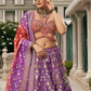 Lehenga Choli de seda de diseñador en color azul turquesa, lista para usar, con brillo y detalles de espejo