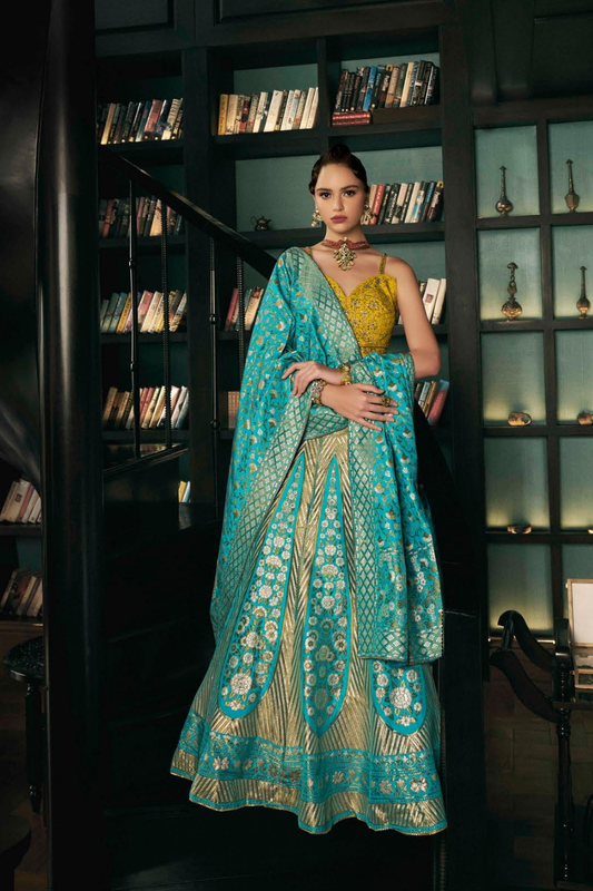 Lavante_Fashion_Banarasi_silk_lehenga_set_54 - LaVante Fashion
