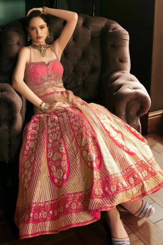 Lavante_Fashion_Banarasi_silk_lehenga_set_59 - LaVante Fashion