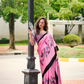 Premium Japan Satin Silk Saree – Smooth, Heavy-Drape & Luxurious Feel - LaVante Fashion