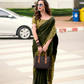 Premium Japan Satin Silk Saree – Smooth, Heavy-Drape & Luxurious Feel - LaVante Fashion