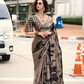 Premium Japan Satin Silk Saree – Smooth, Heavy-Drape & Luxurious Feel - LaVante Fashion