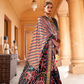 Artisanal Patola Silk Saree with Elegant Tassel Touch