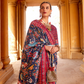 Artisanal Patola Silk Saree with Elegant Tassel Touch