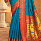 Pure Paithani Silk Saree with Traditional Zari Weaving
