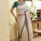 Pure Dola Silk Saree with Beautiful Lace Border - LaVante Fashion