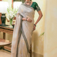 Pure Dola Silk Saree with Beautiful Lace Border - LaVante Fashion