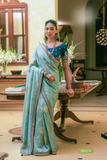 Lavante_Fashion_Pure_Dola_Silk_With_Beautiful_Lace_Border_Contrast_Heavy_Designer_Embroidered_Blouse_100_Quality_Item_9 - LaVante Fashion