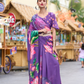 Pure Georgette Saree with Exclusive Print - LaVante Fashion