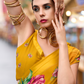 Pure Georgette Saree with Exclusive Print - LaVante Fashion