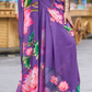 Pure Georgette Saree with Exclusive Print - LaVante Fashion