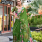 Pure Georgette Saree with Exclusive Print - LaVante Fashion