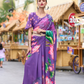 Pure Georgette Saree with Exclusive Print - LaVante Fashion